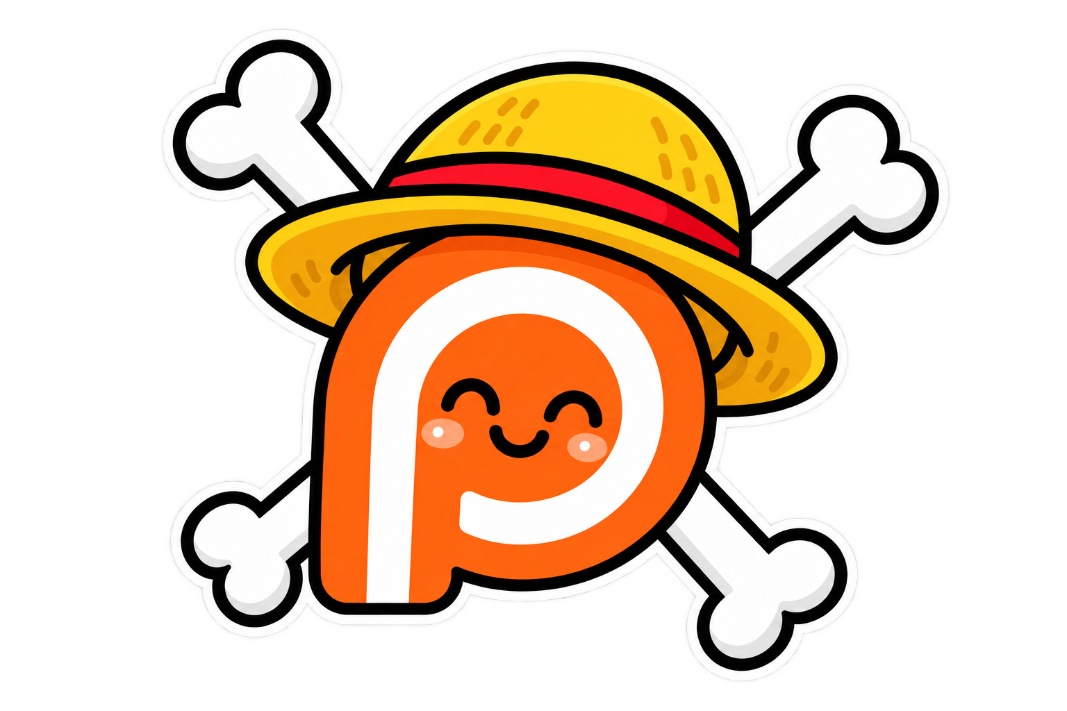 Jolly Roger-style Patreon character